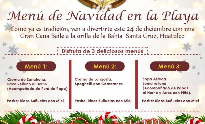 Eventos Disfruta De Una Deliciosa Cena De Navidad A La Orilla Del Admin