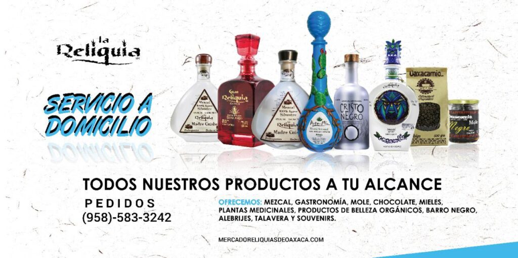 Huatulco, una tienda que ofrece artesanías, mezcal, mole